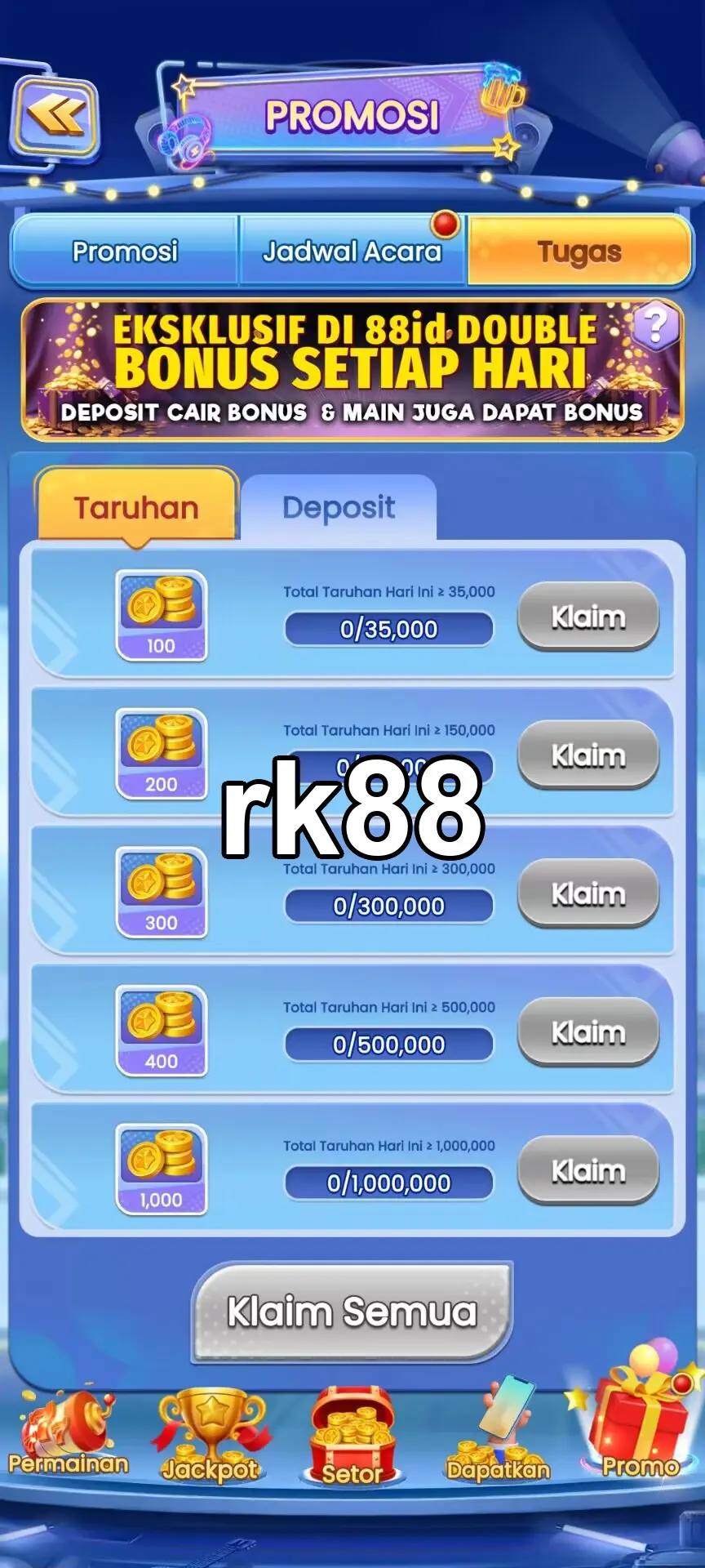 rk88 Tangkapan Layar - APK Resmi